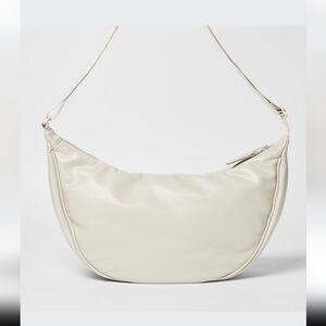 NEW Uniqlo C Faux Leather Round Shoulder Crossbody Bag